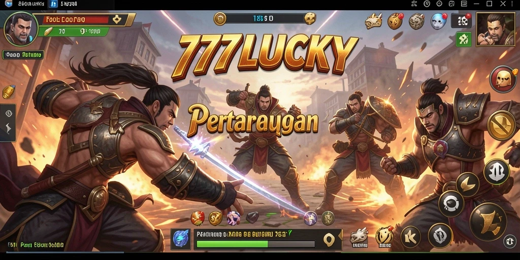 Gameplay menegangkan dengan pertarungan seru dan karakter yang menarik di 777LUCKY.