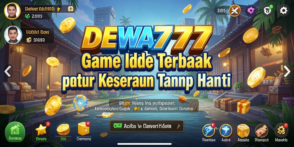 Tampilan gameplay DEWA777 yang menarik dan interaktif.