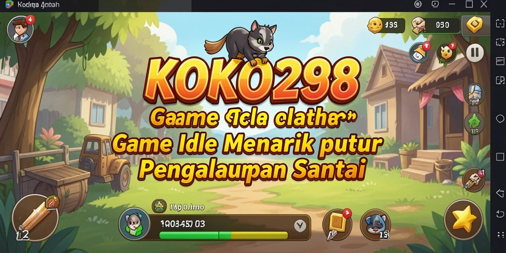 Tampilan gameplay KOKO288 yang mengasyikkan dalam mode Idle.
