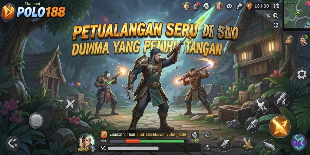 Tampilan gameplay seru dan menantang dalam POLO188.